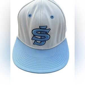 Under Armour Gray and White Cap